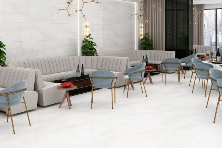 GRES ONYX WHITE POLISHED 60x120 GAT.I