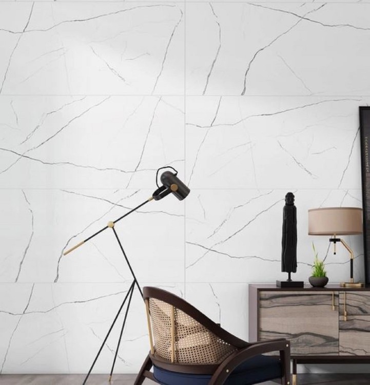 GRES TRAVEX WHITE   60X120 GAT.I