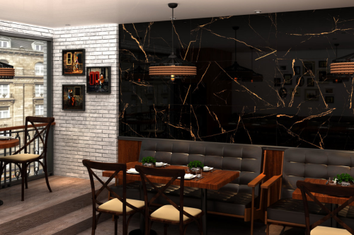 GRES MARKINIA GOLD HIGH GLOSSY  60x120 GAT.I